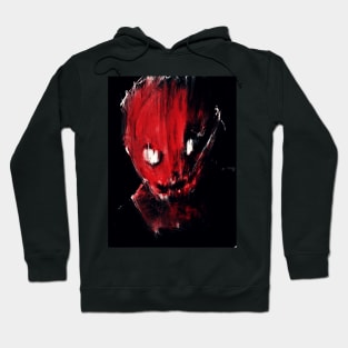 Red face Hoodie